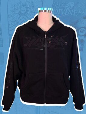Neo4ic PSI.RIDIUM Drop Shoulder Black Hoodie Size XS